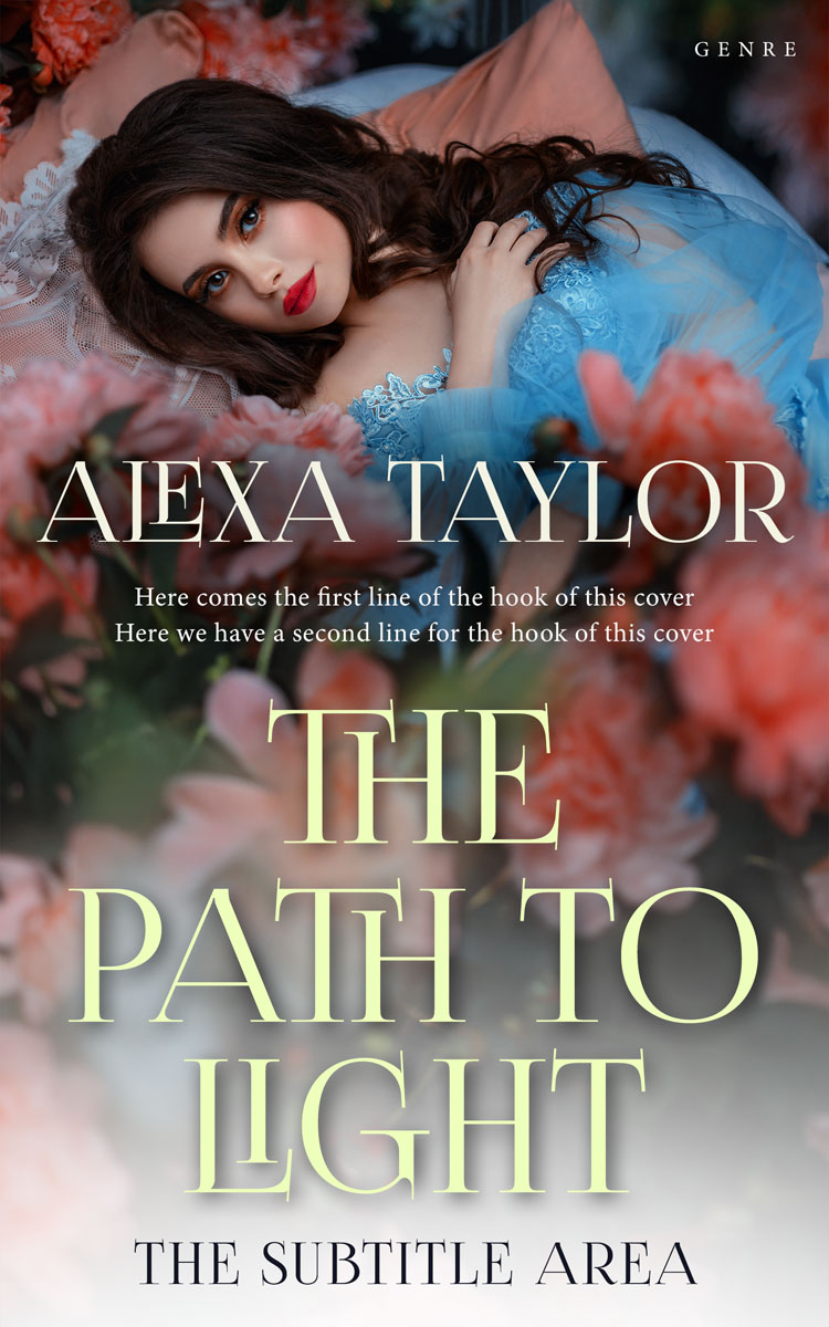 2D view of Hurricane #28951 - Premade Romance Book Cover