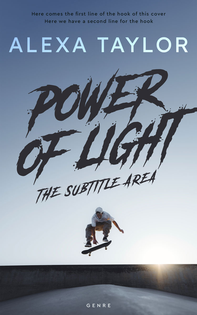 2D view of Lynch #29064 - Premade Teen & Young Adult Book Cover