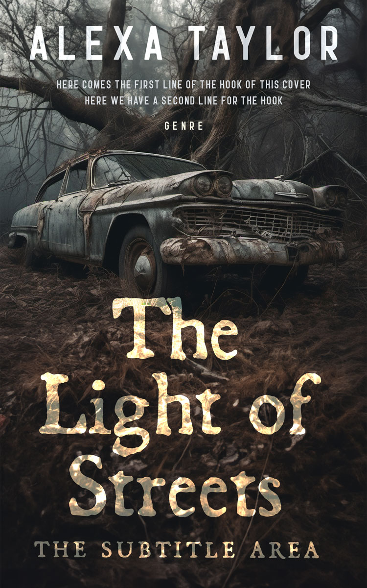 2D view of Dune #29088 - Premade Abstract Book Cover