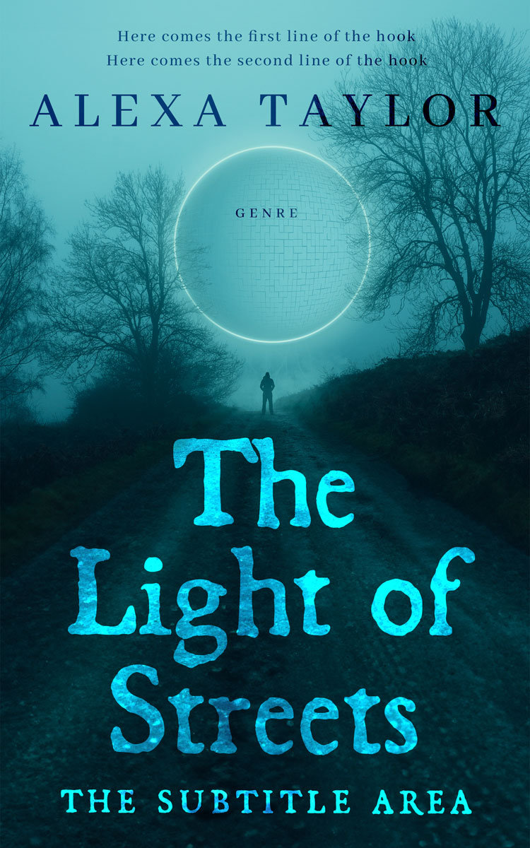 2D view of Tiber #29099 - Premade Fantasy Book Cover