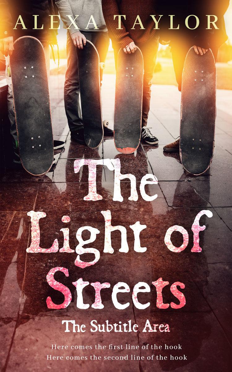 2D view of Cowboy #29103 - Premade Teen & Young Adult Book Cover