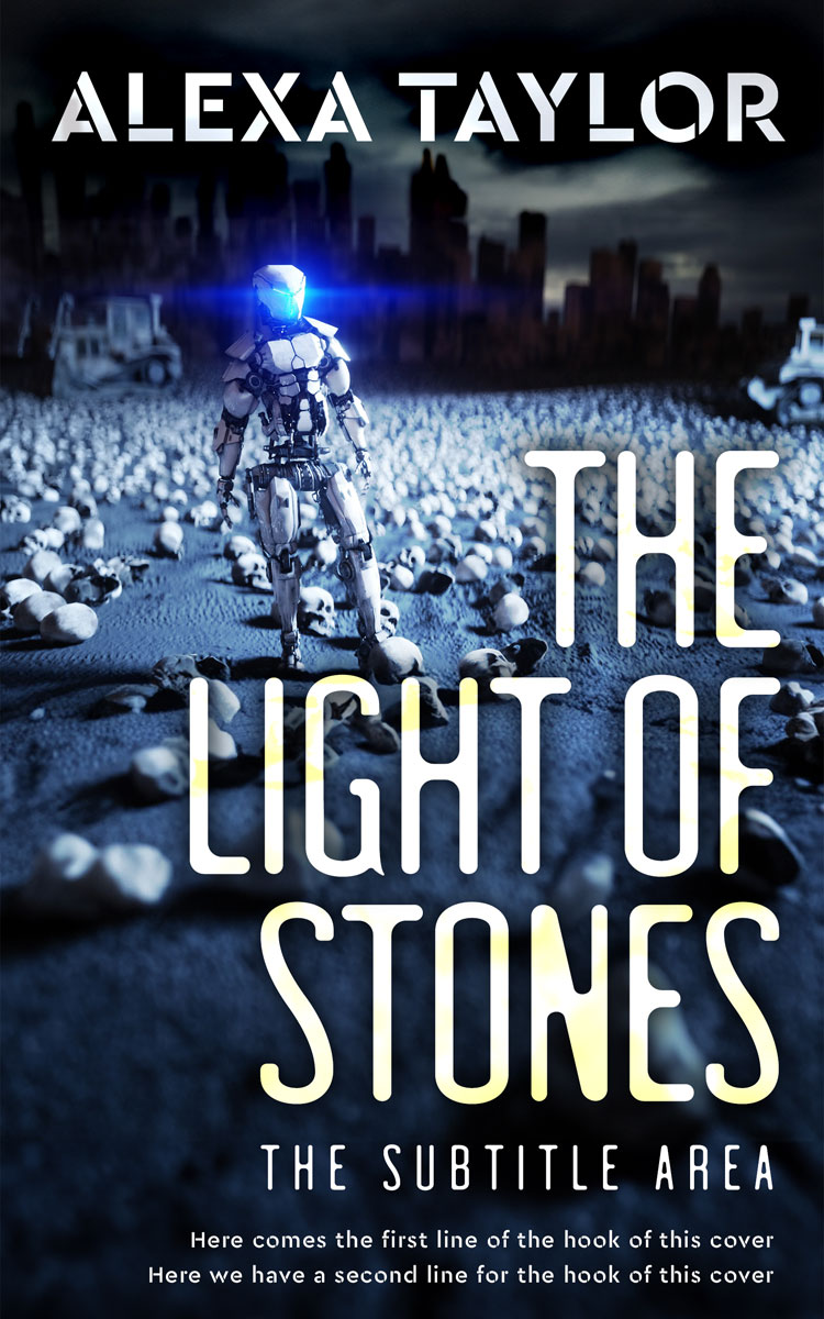 2D view of Mirage #29107 - Premade Apocalyptica Book Cover | BookCoverZone