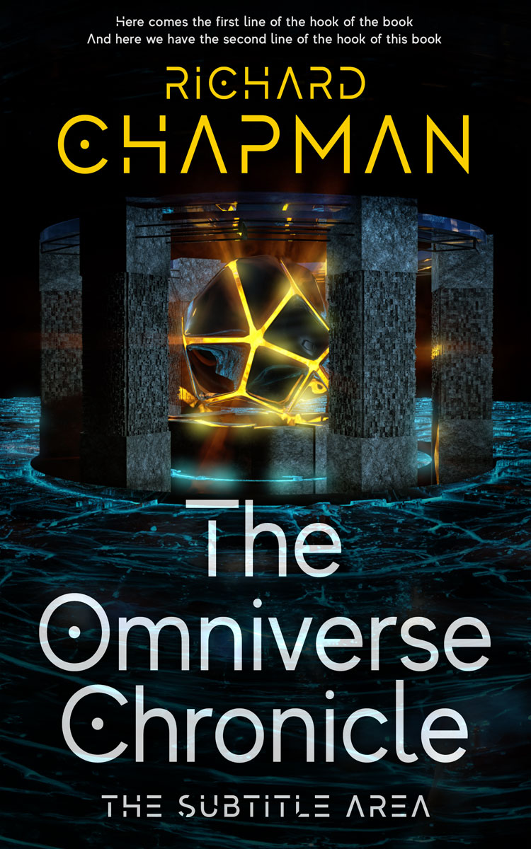 2D view of Bunker #29129 - Premade Abstract Book Cover