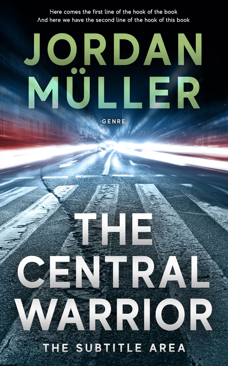 2D view of Premade Mystery & Thriller & Suspense Book Cover - Mirage