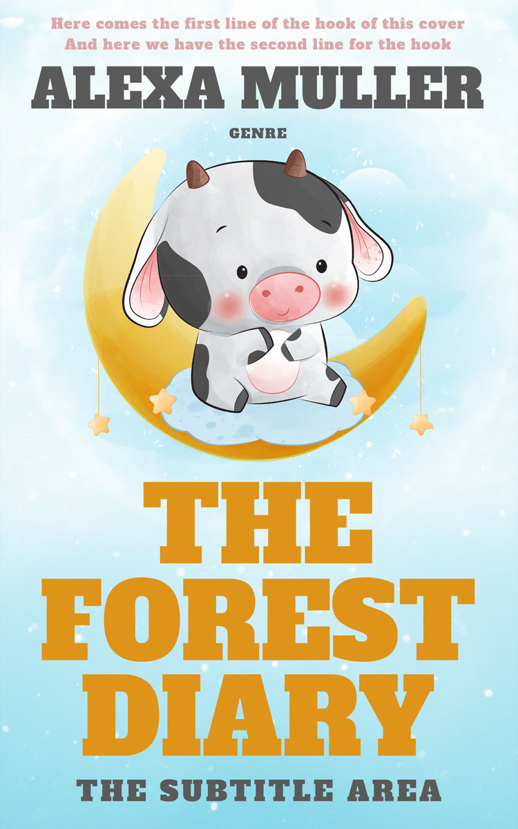 2D view of Iceberg #29232 - Premade Children's Book Cover