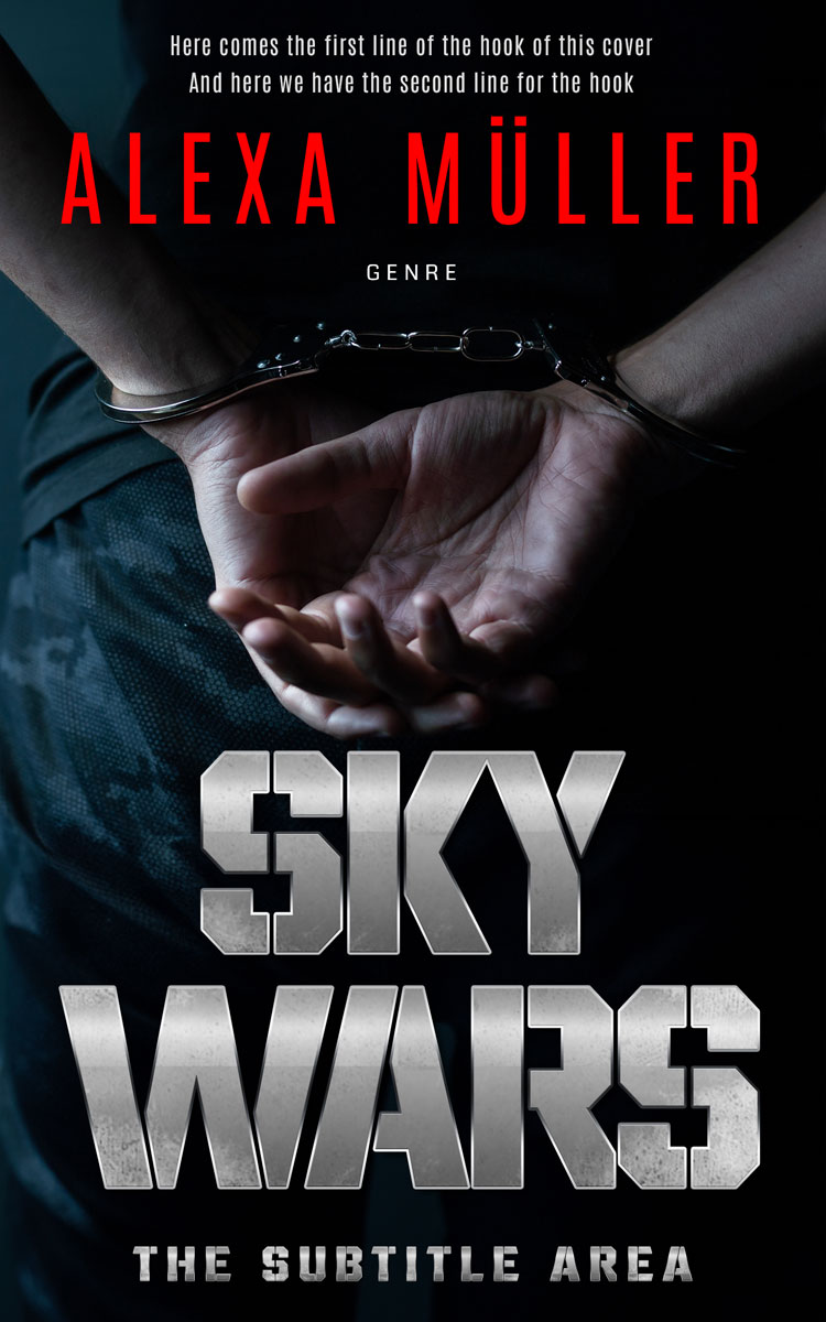 2D view of Premade Mystery & Thriller & Suspense Book Cover - Thatch