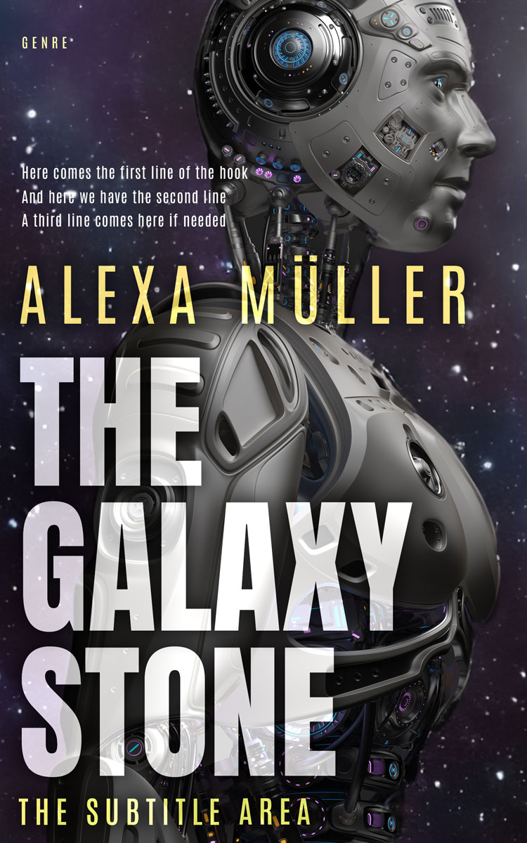 2D view of Premade Science Fiction Book Cover - Baltic Sea