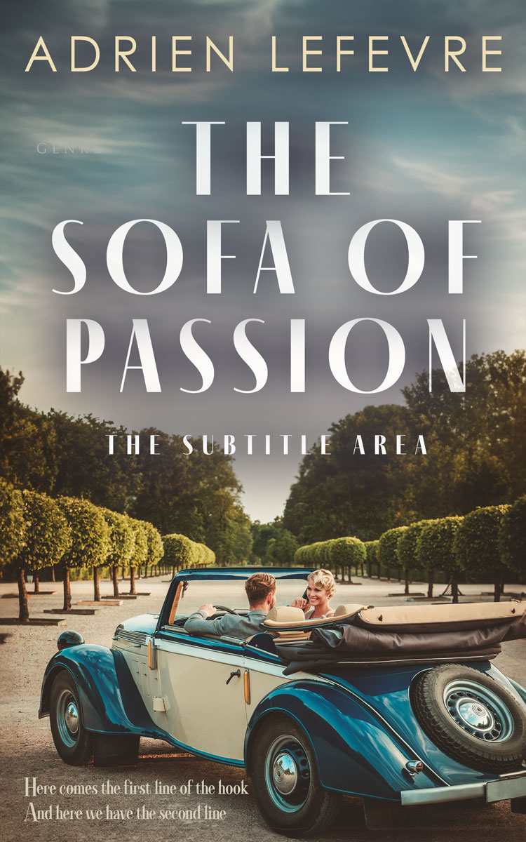 2D view of Premade Romance Book Cover - Ironside Gray