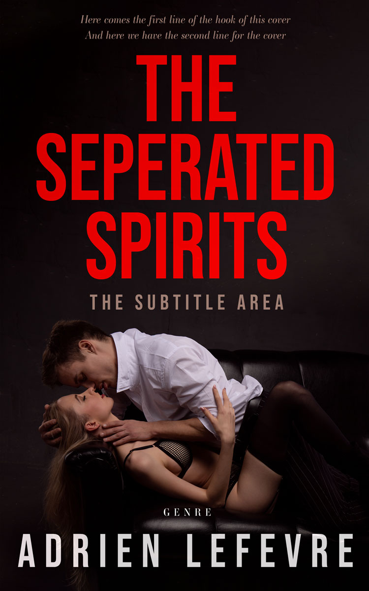 2D view of Premade Erotica Book Cover - Valencia