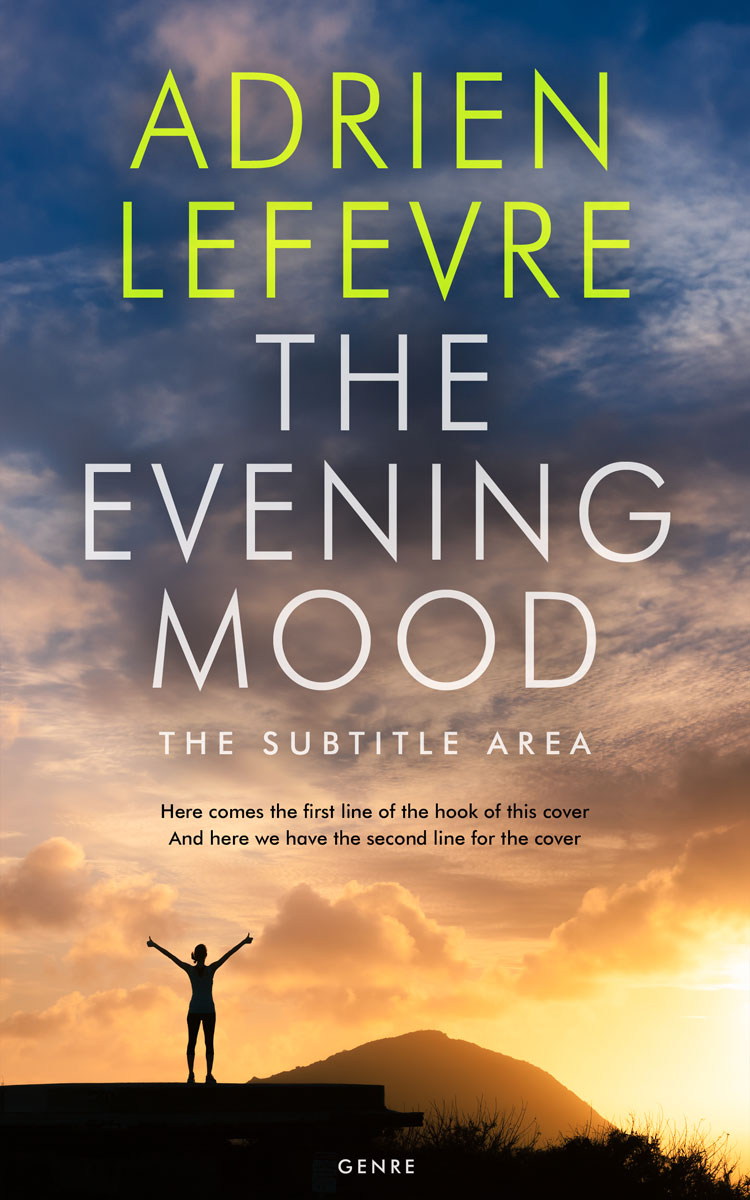 2D view of River Bed #29328 - Premade Self-Improvement & Self-Help Book Cover