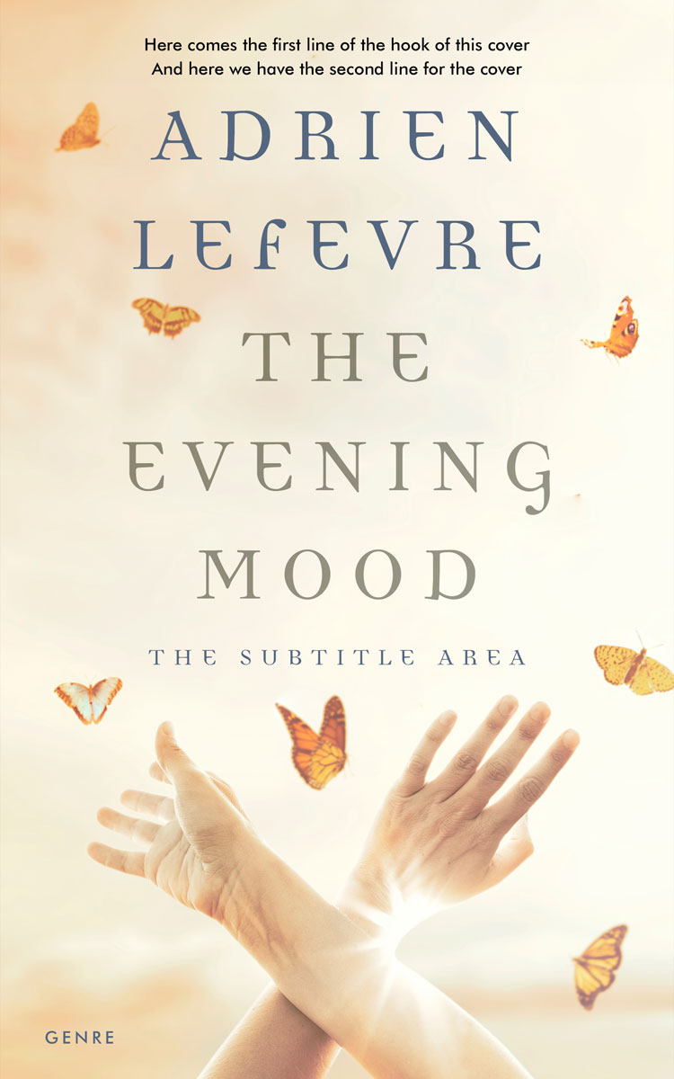 2D view of Quarter Spanish White #29331 - Premade Abstract Book Cover