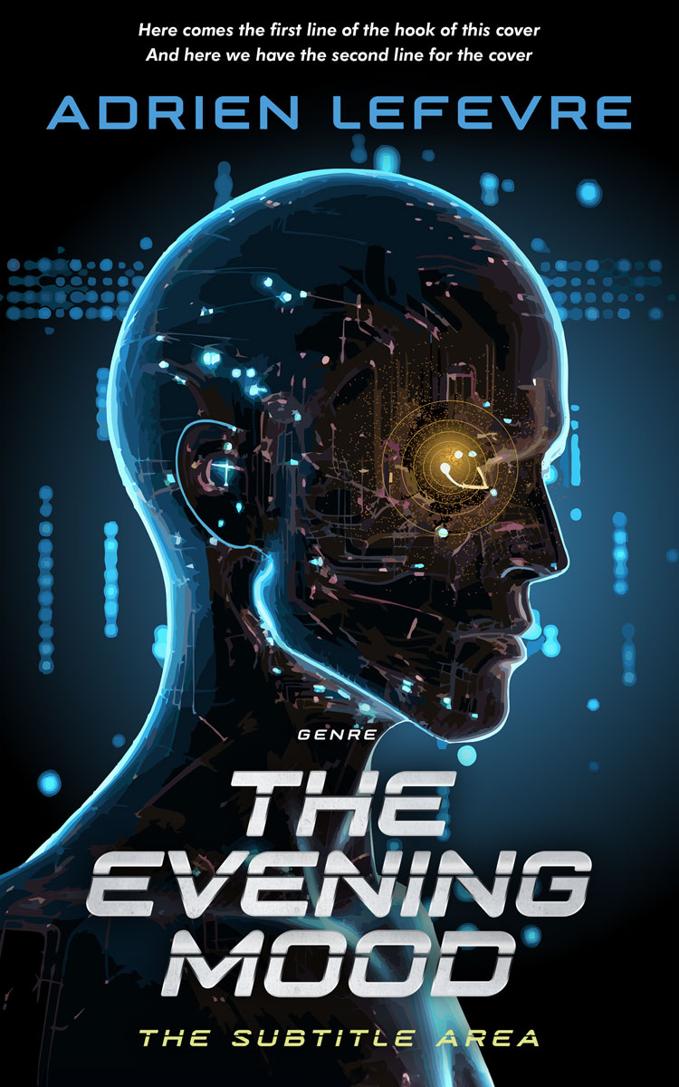 2D view of Bunker #29336 - Premade Science Fiction Book Cover