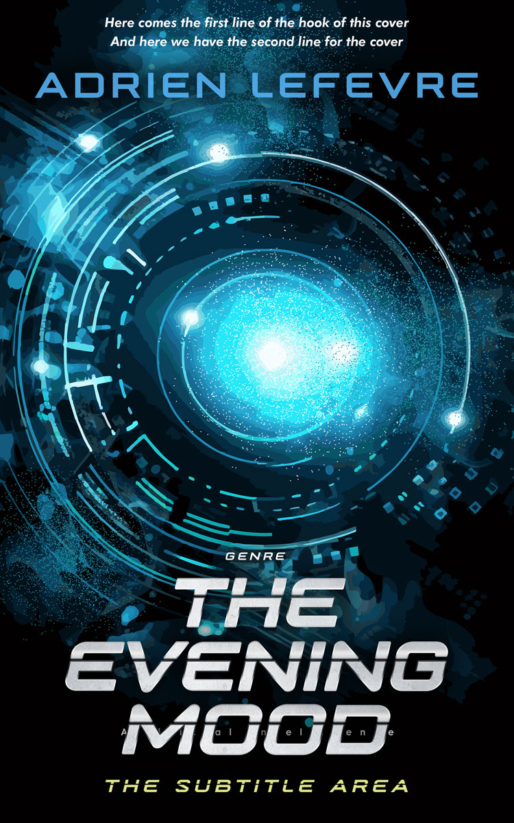 2D view of Black Pearl #29337 - Premade Science Fiction Book Cover