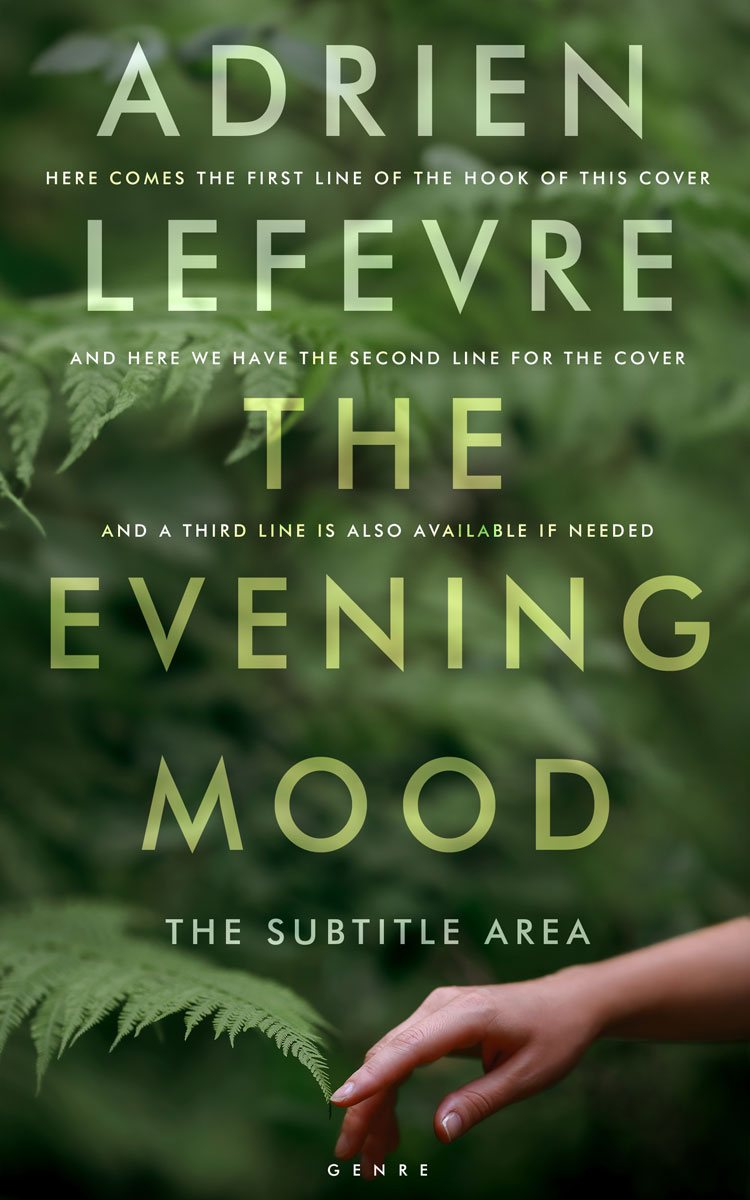 2D view of Green Kelp #29345 - Premade Nature Book Cover