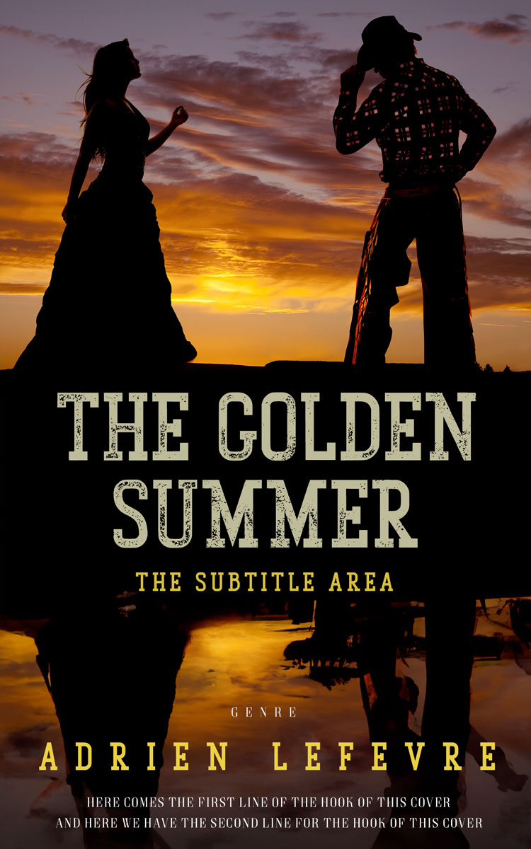 2D view of Tussock #29388 - Premade Romance Book Cover