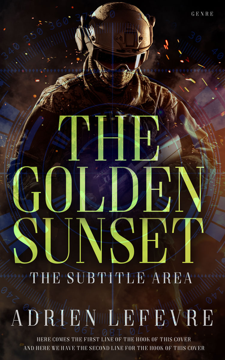 2D view of Cocoa Brown #29393 - Premade Mystery & Thriller & Suspense Book Cover