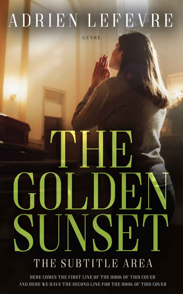 2D view of Premade Religion & Spirituality Book Cover - Sorrell Brown