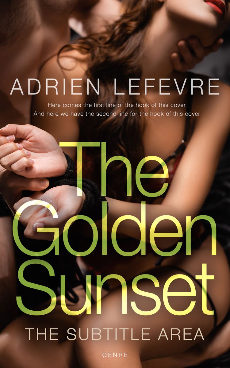 2D view of Coffee Bean #29405 - Premade Erotica Book Cover