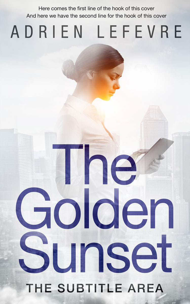 2D view of Iron #29416 - Premade Business Book Cover