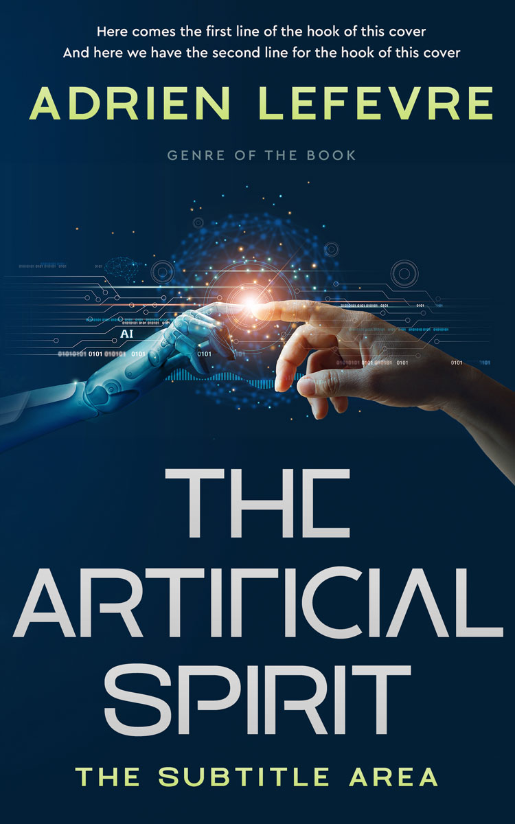 2D view of Tiber #29422 - Premade Science Fiction Book Cover