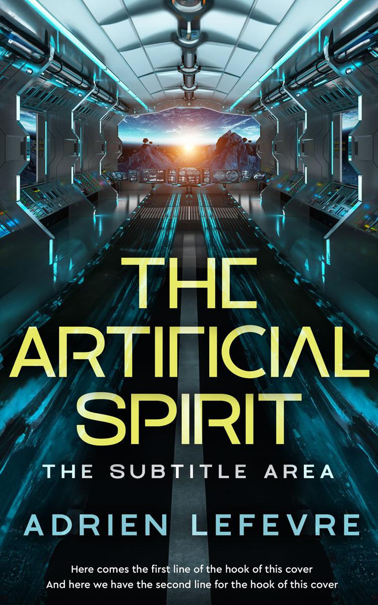 2D view of Bunker #29425 - Premade Apocalyptica Book Cover