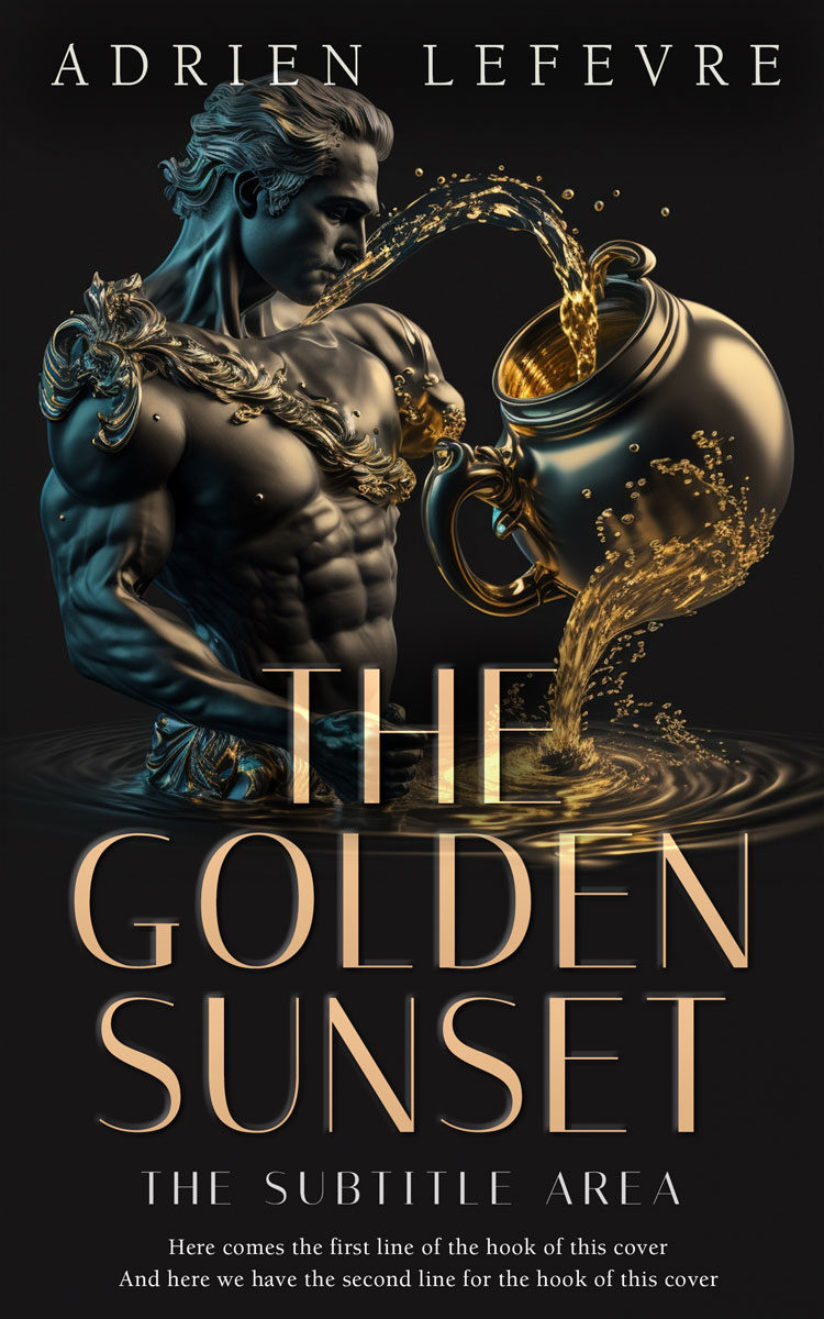 2D view of Cod Gray #29440 - Premade Religion & Spirituality Book Cover