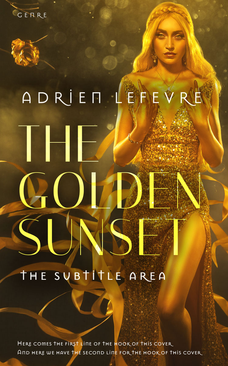 2D view of Premade Fantasy Book Cover - Punga