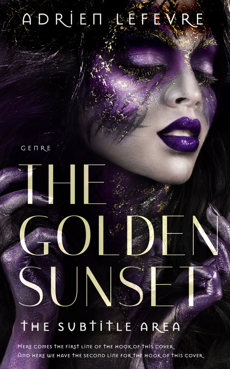 2D view of Silk #29447 - Premade Horror Book Cover