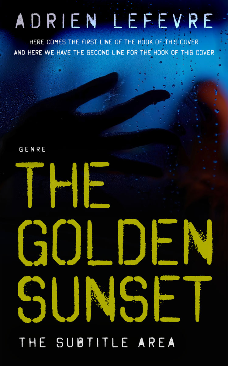 2D view of Premade Erotica Book Cover - Lemon Ginger