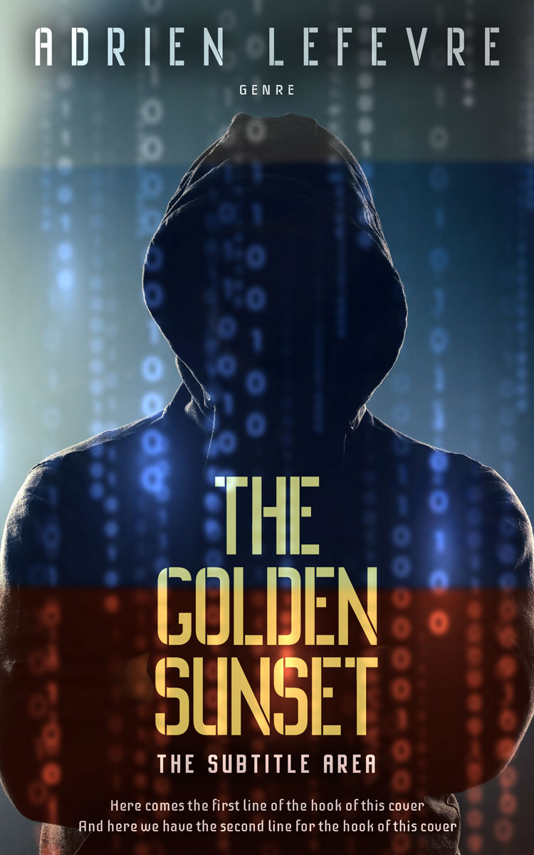 2D view of Premade Mystery & Thriller & Suspense Book Cover - Charade