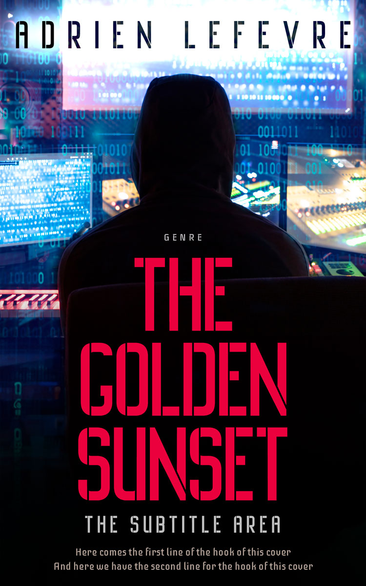 2D view of Ebony #29466 - Premade Mystery & Thriller & Suspense Book Cover