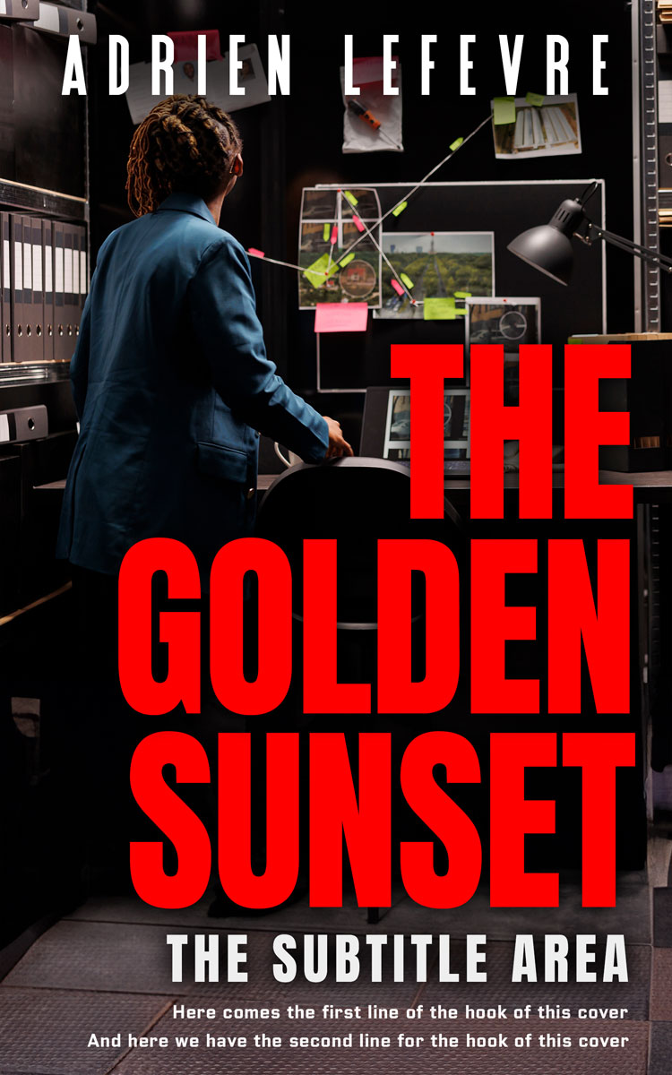 2D view of Pomegranate #29507 - Premade Mystery & Thriller & Suspense Book Cover