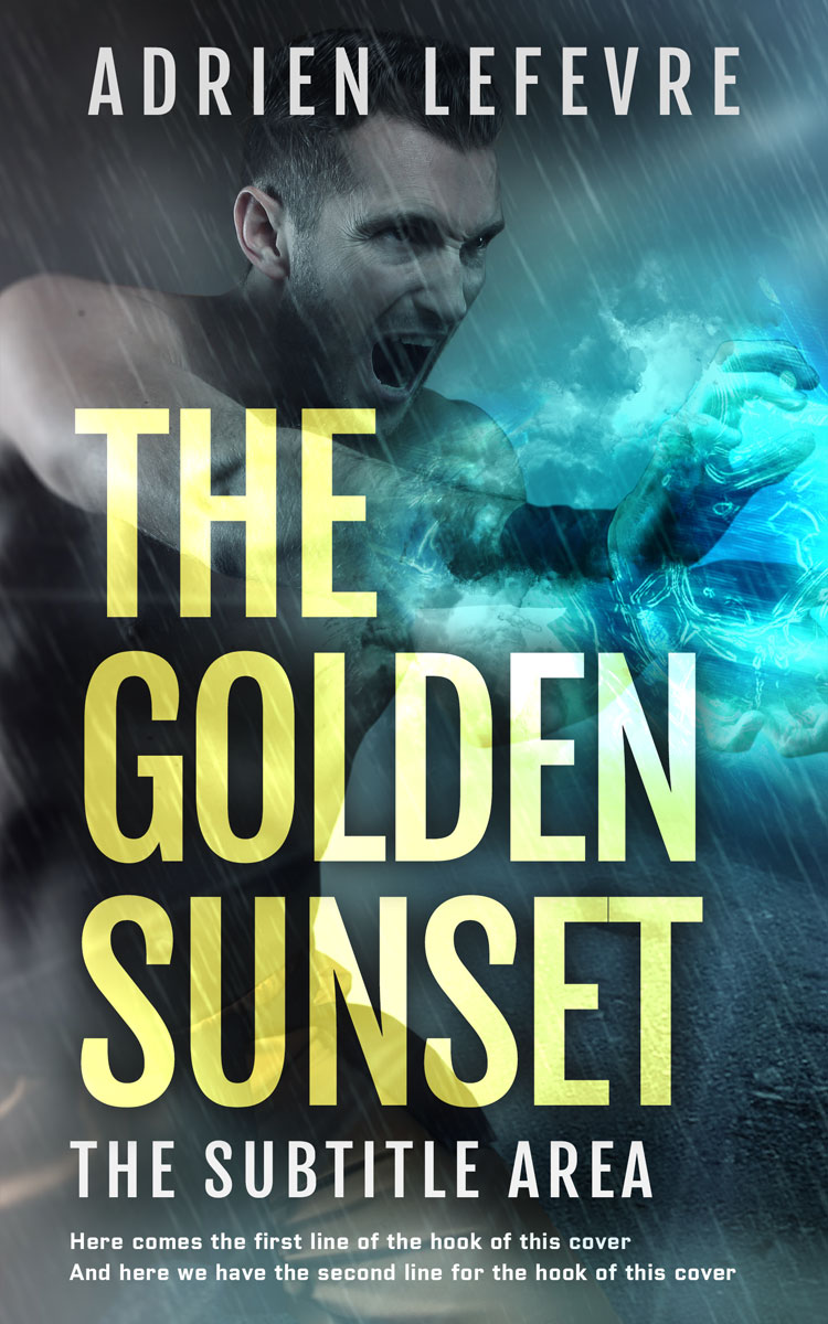 2D view of Limed Spruce #29516 - Premade Action & Adventure Book Cover