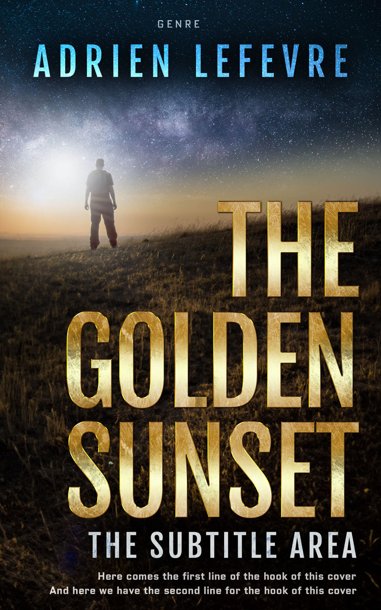 2D view of Sorrell Brown #29517 - Premade Science Fiction Book Cover