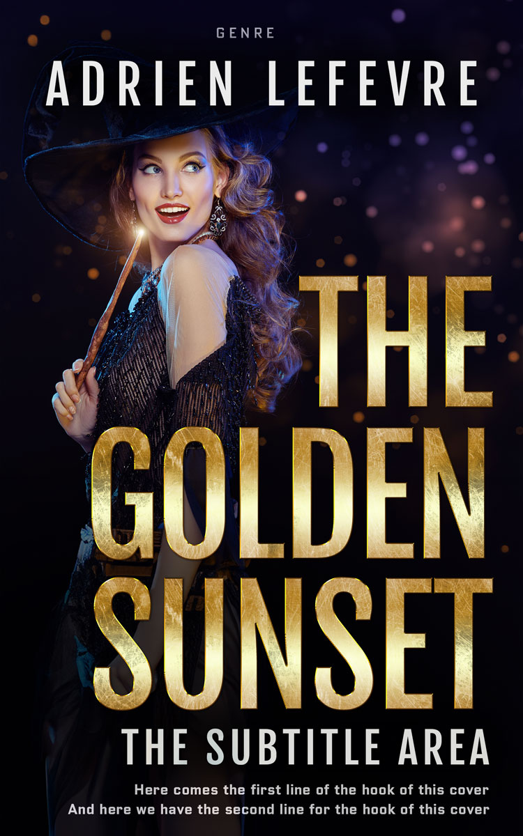 2D view of Premade Teen & Young Adult Book Cover - Sorrell Brown