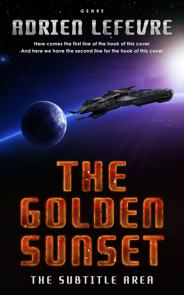 2D view of Contessa #29536 - Premade Apocalyptica Book Cover