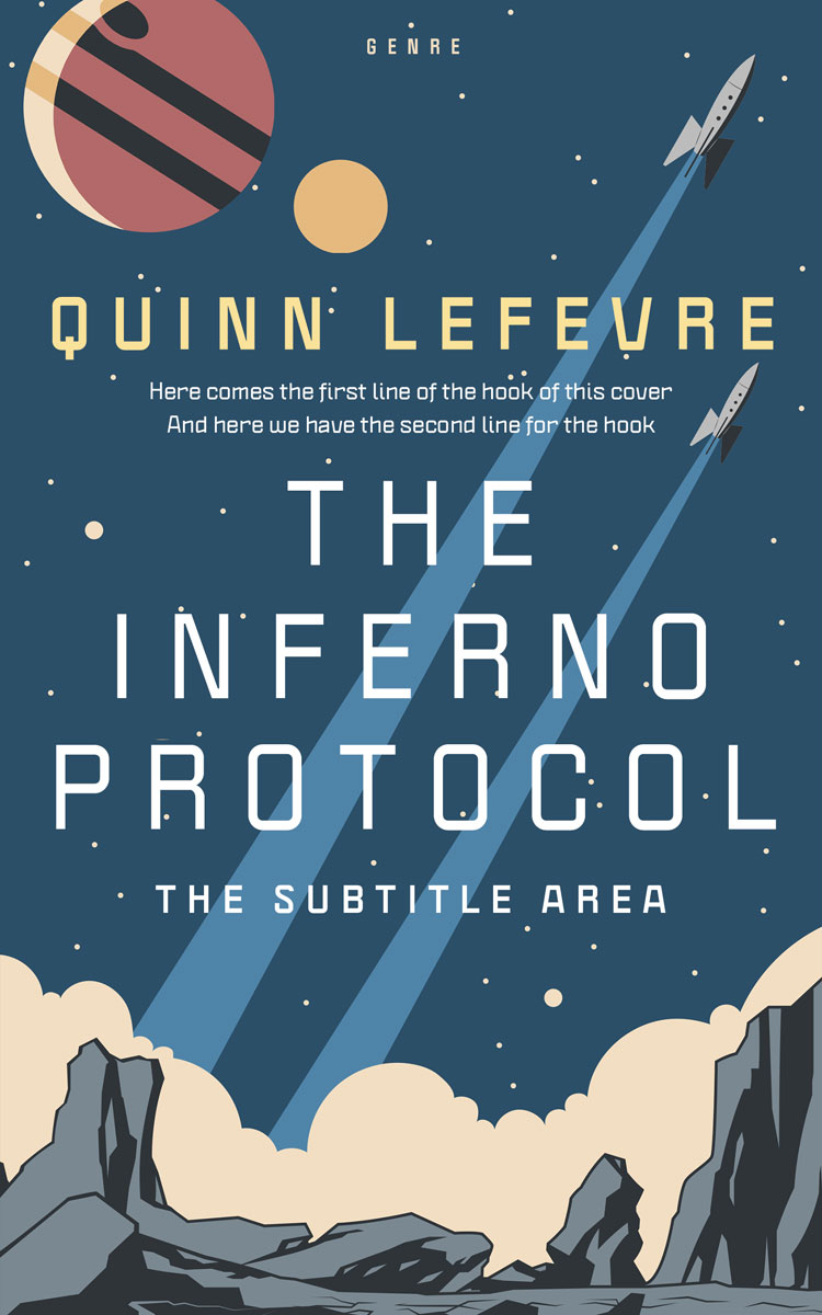 2D view of Casal #29558 - Premade Science Fiction Book Cover