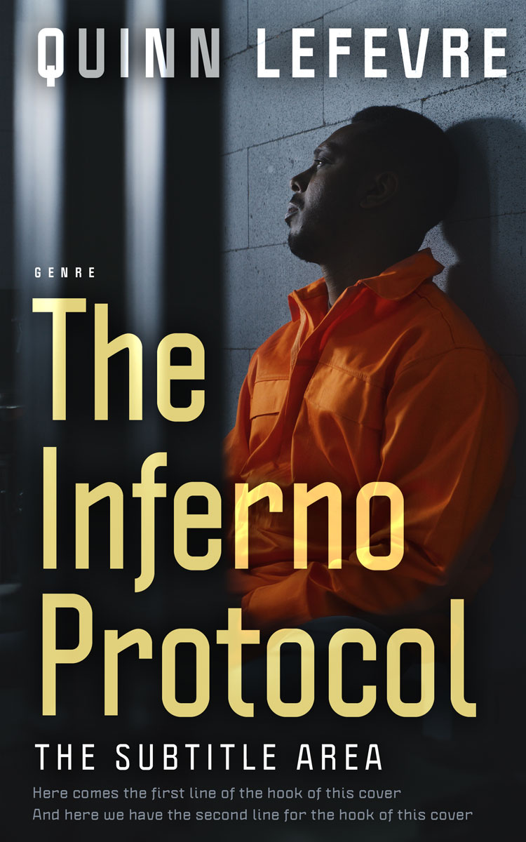 2D view of Cod Gray #29565 - Premade Mystery & Thriller & Suspense Book Cover