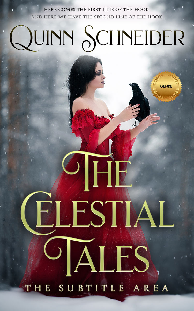 2D view of Matterhorn #29592 - Premade Fantasy Book Cover