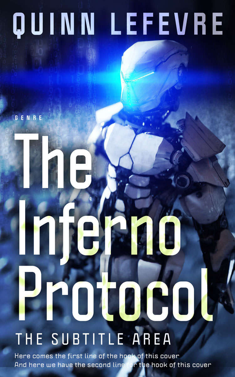 2D view of Cloud Burst #29594 - Premade Apocalyptica Book Cover