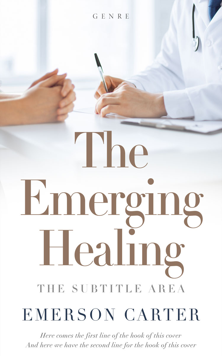 2D view of Porcelain #29607 - Premade Health & Mind & Body Book Cover