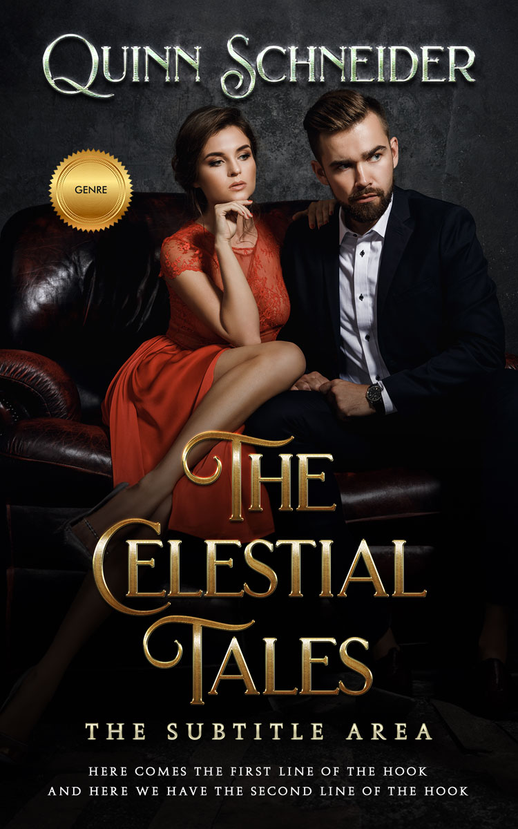 2D view of Cod Gray #29609 - Premade Romance Book Cover