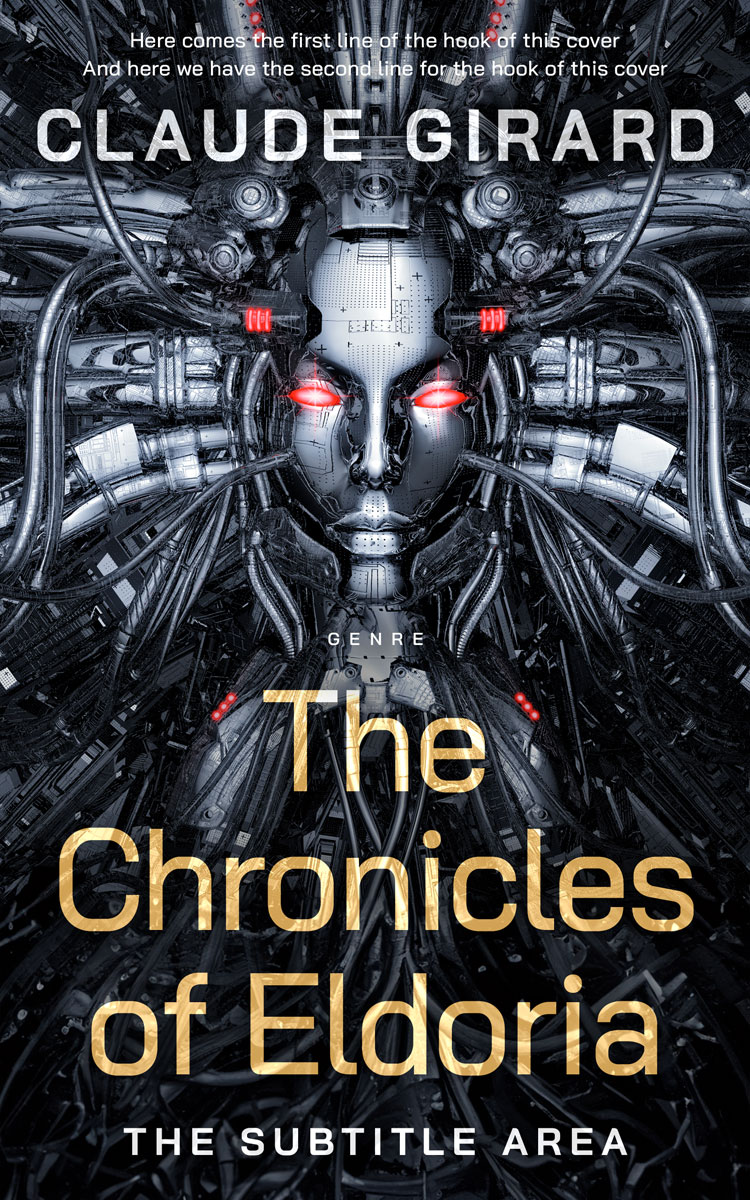 2D view of Woodsmoke #29619 - Premade Science Fiction Book Cover