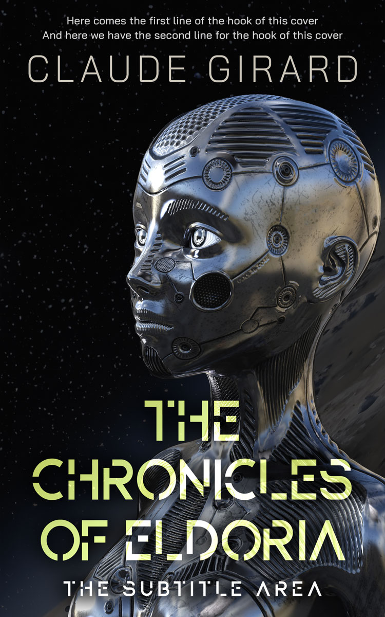 2D view of Woodsmoke #29623 - Premade Science Fiction Book Cover