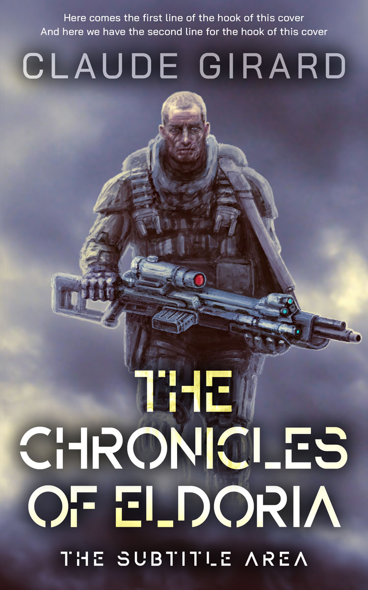 2D view of Mulled Wine #29627 - Premade Science Fiction Book Cover