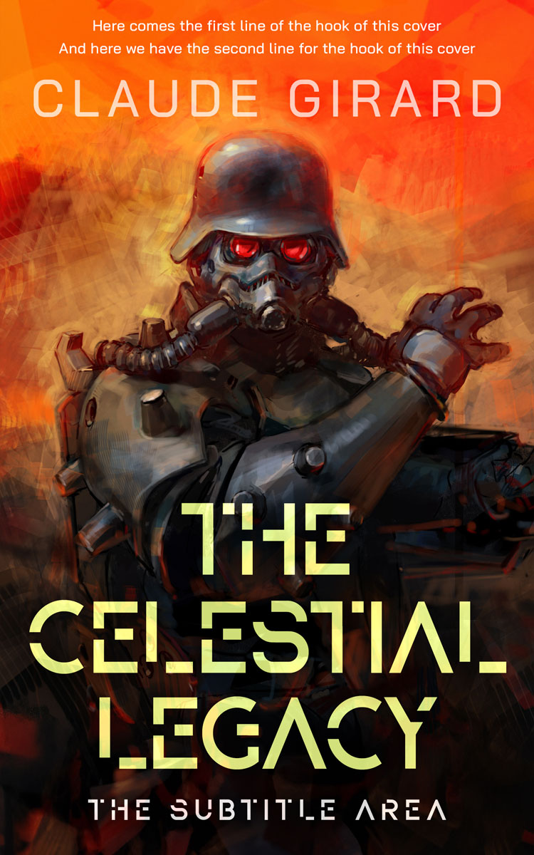 2D view of Eclipse #29633 - Premade Apocalyptica Book Cover