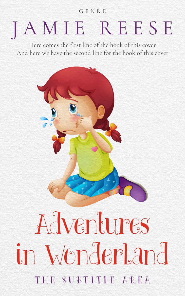 2D view of Premade Children's Book Cover - Cararra