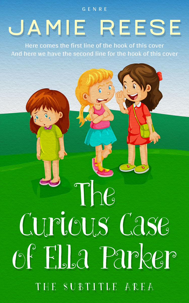 2D view of Premade Teen & Young Adult Book Cover - La Palma