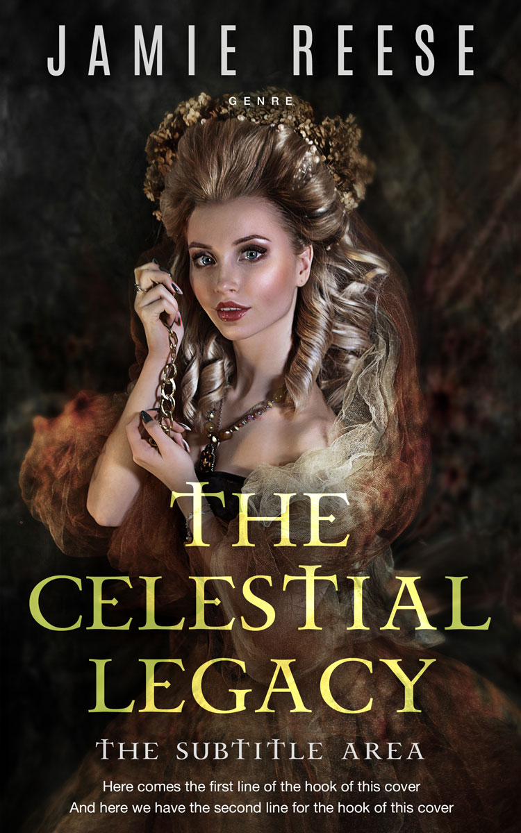 2D view of Oil #29735 - Premade Historical Book Cover