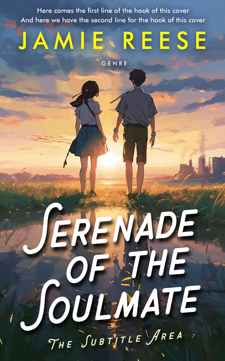 2D view of Limed Spruce #29744 - Premade Teen & Young Adult Book Cover